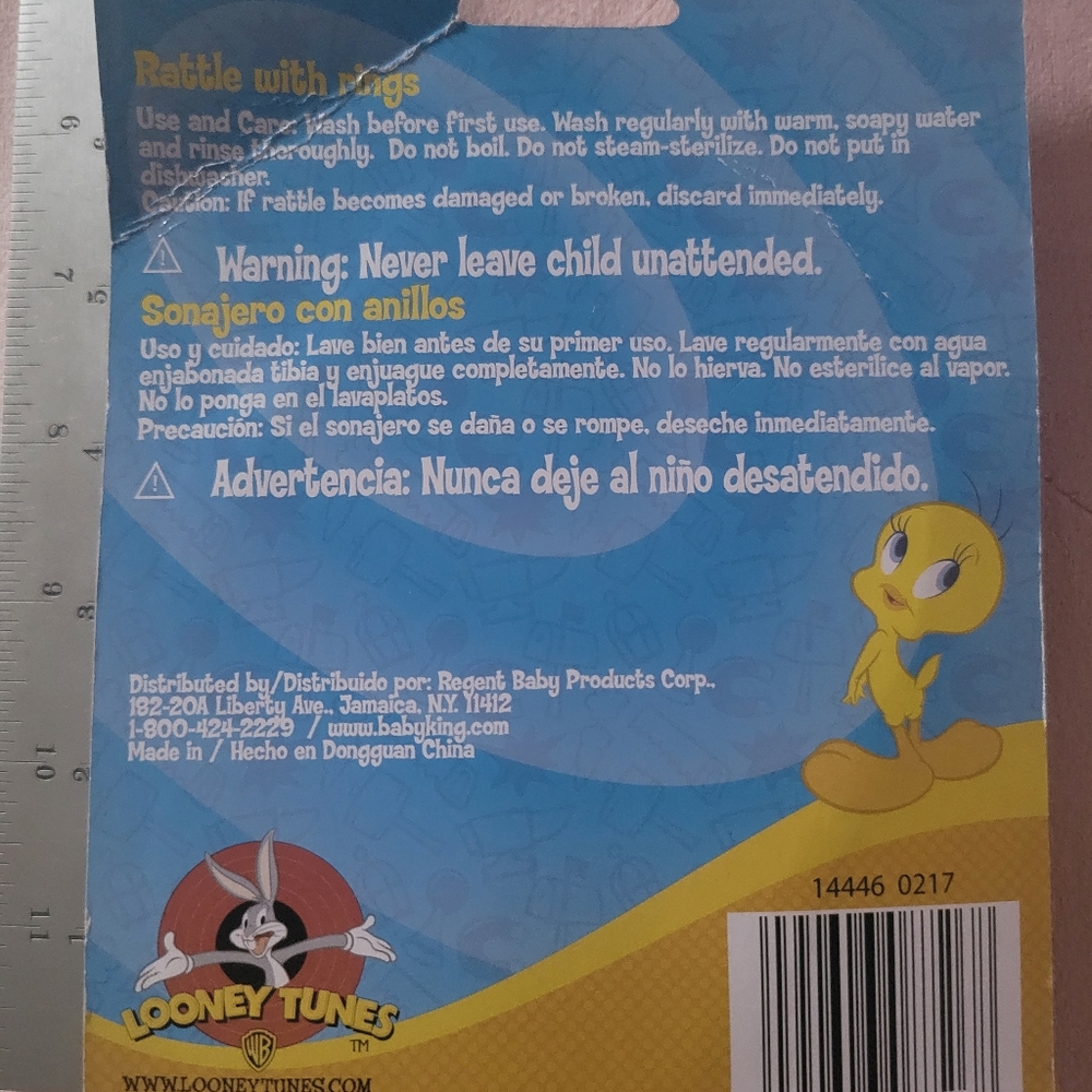 Vintage Tweety Rattle - Picture 3 of 3